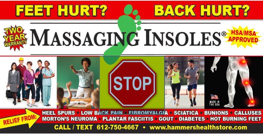 Massaging Insoles - footpainauthority